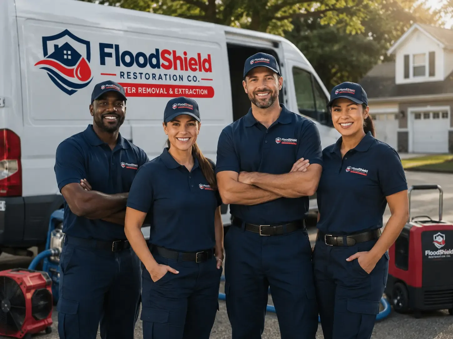 Flood Damage Restoration company in Effort, PA